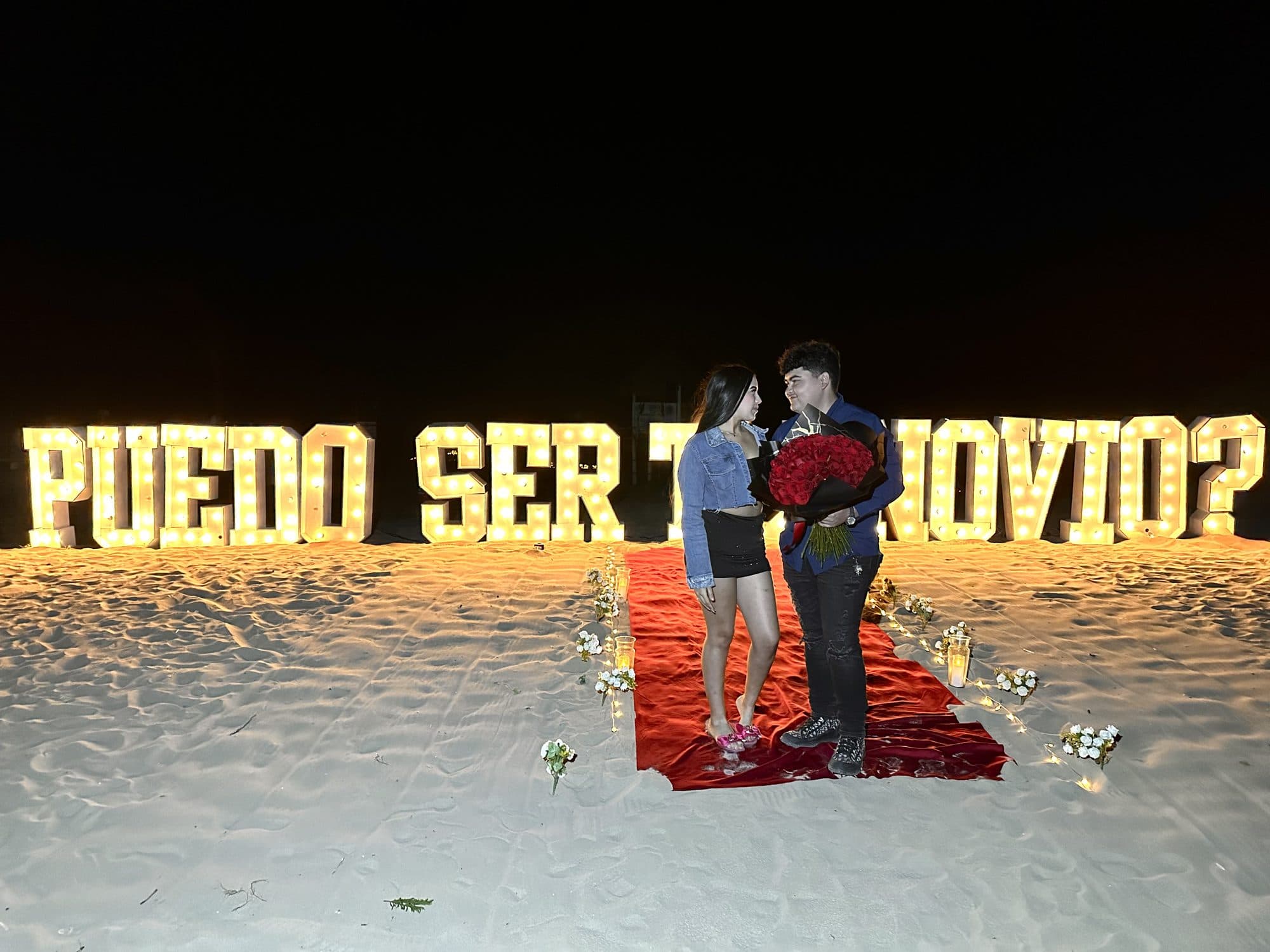 Letras Grandes “¿Puedo ser tu novio?”